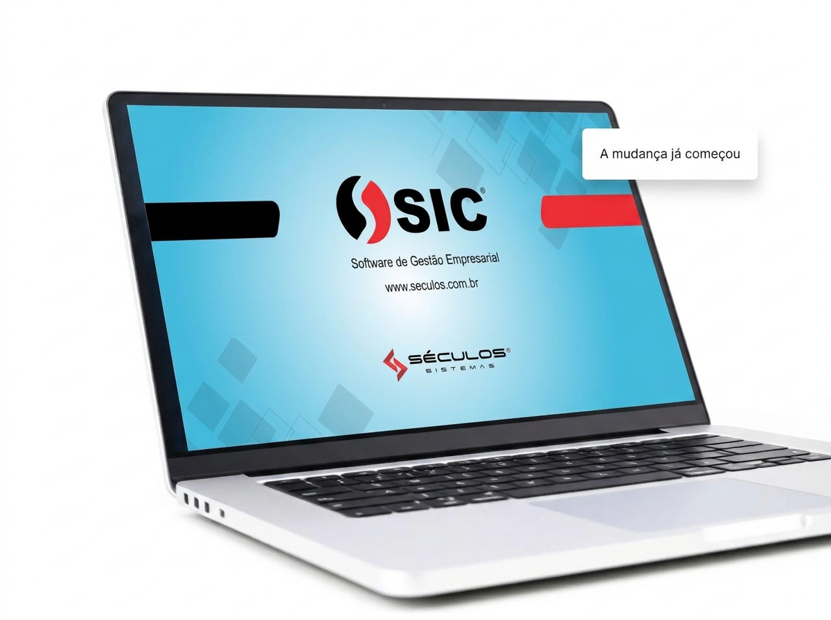 ERP SIC no laptop